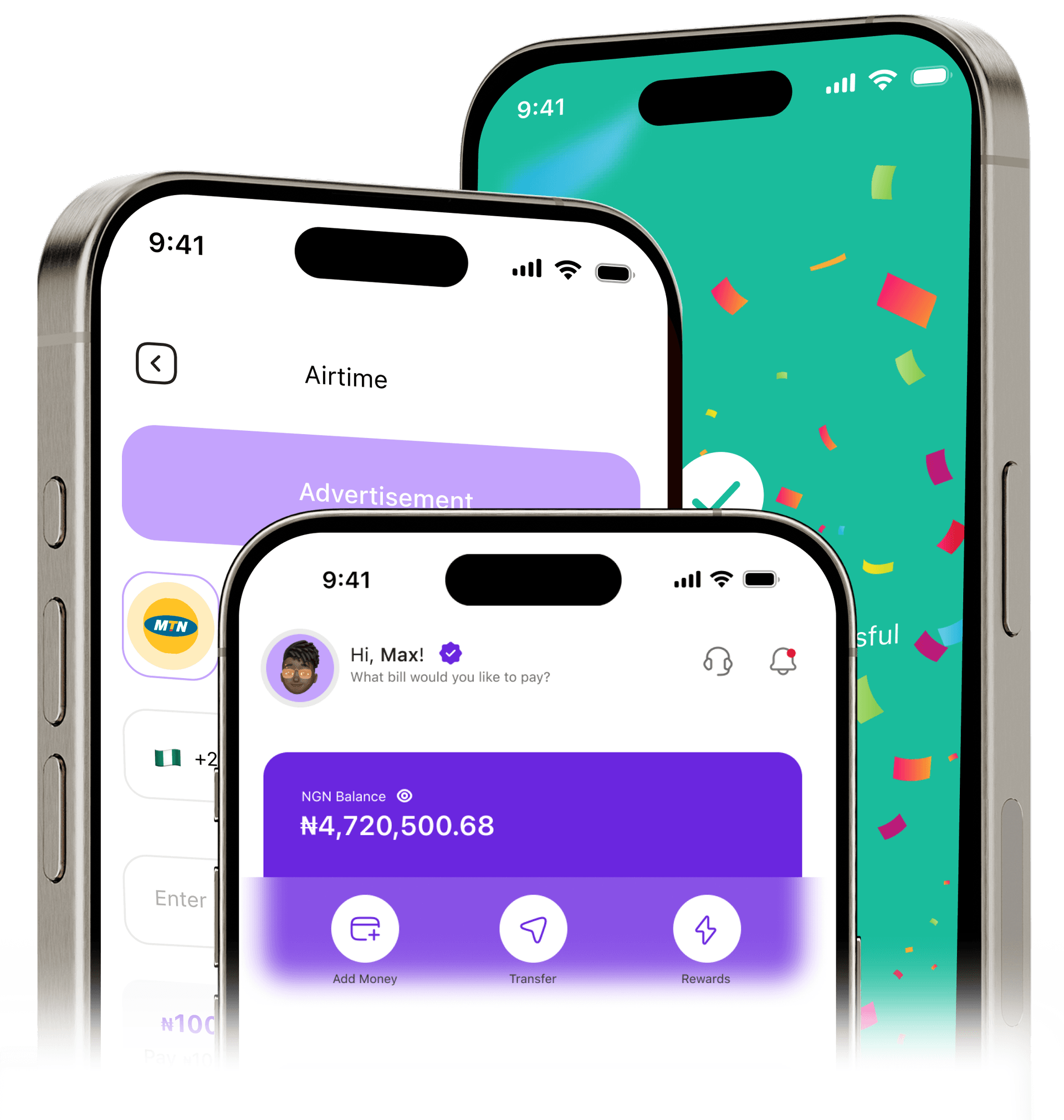 VTUMax fintech app